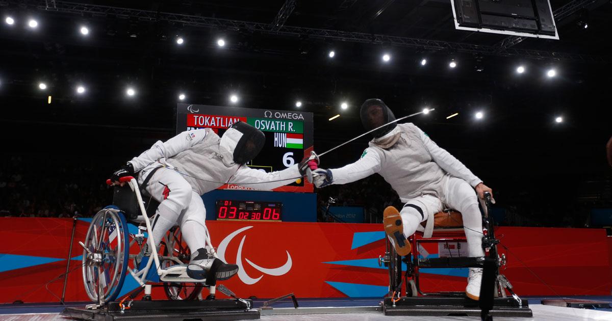 Wheelchair Fencing