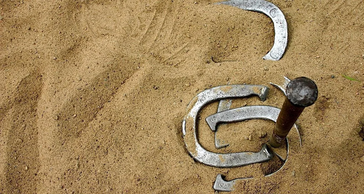 Horse Shoe Pitching