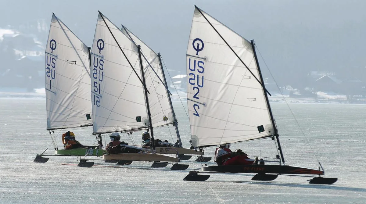Ice Sailing