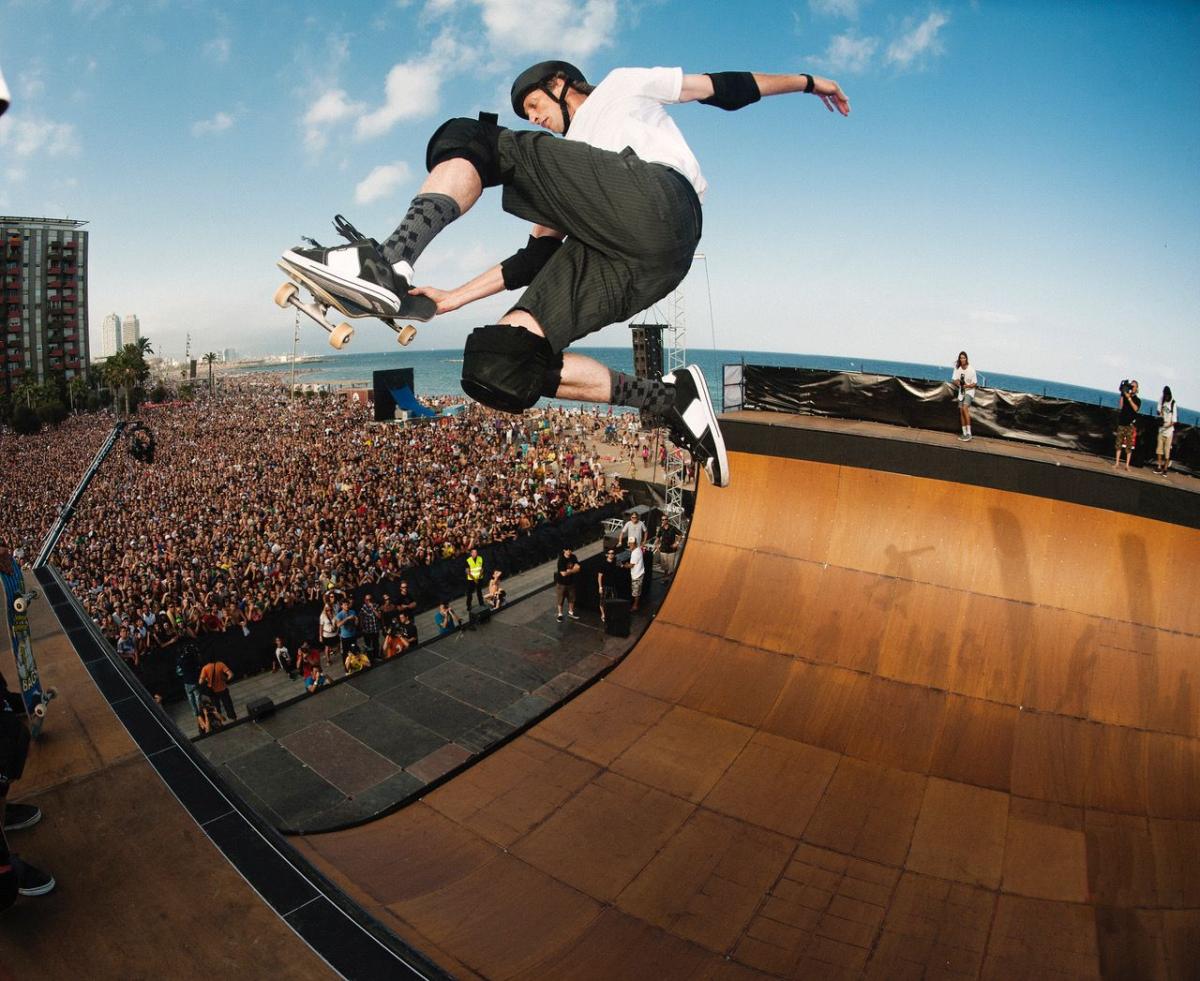 Skateboarding